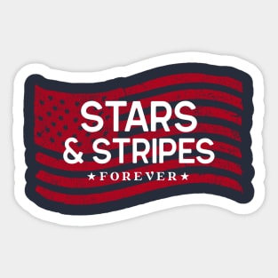 Stars & Stripes Forever Sticker